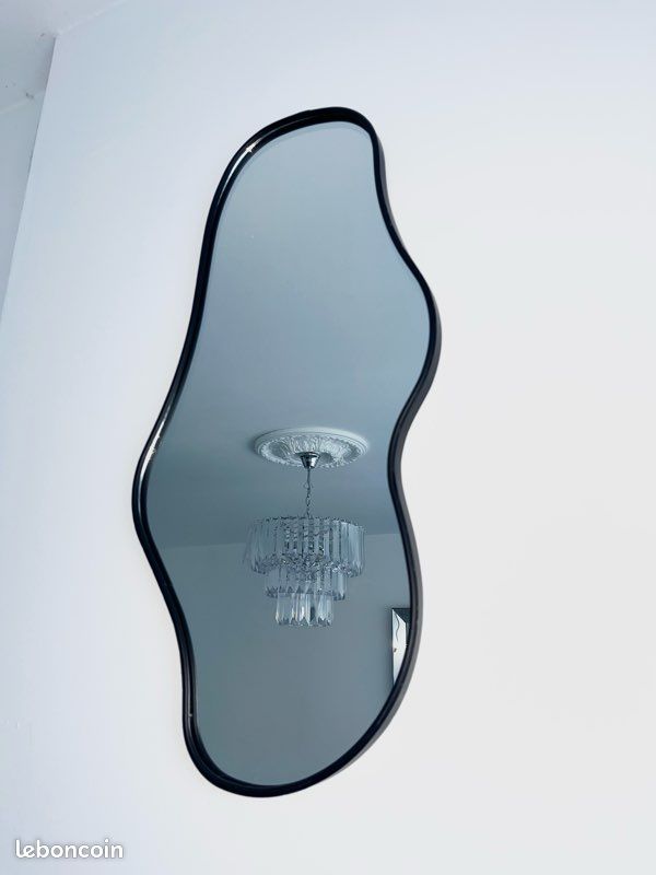 Miroir organique noir (image 1)