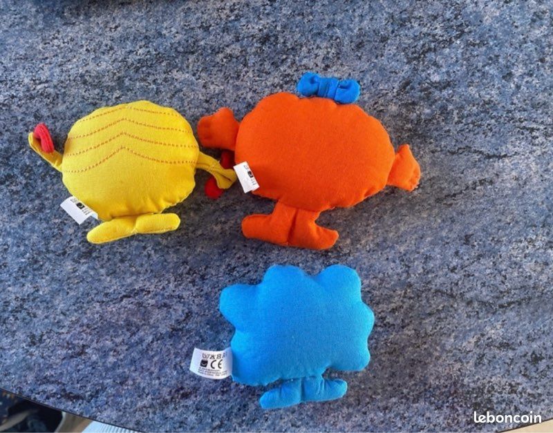 Peluche monsieur madame lot de 3 (image 2)