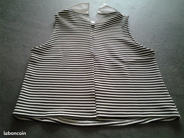 Débardeur marin ZARA Taille S (image 2)