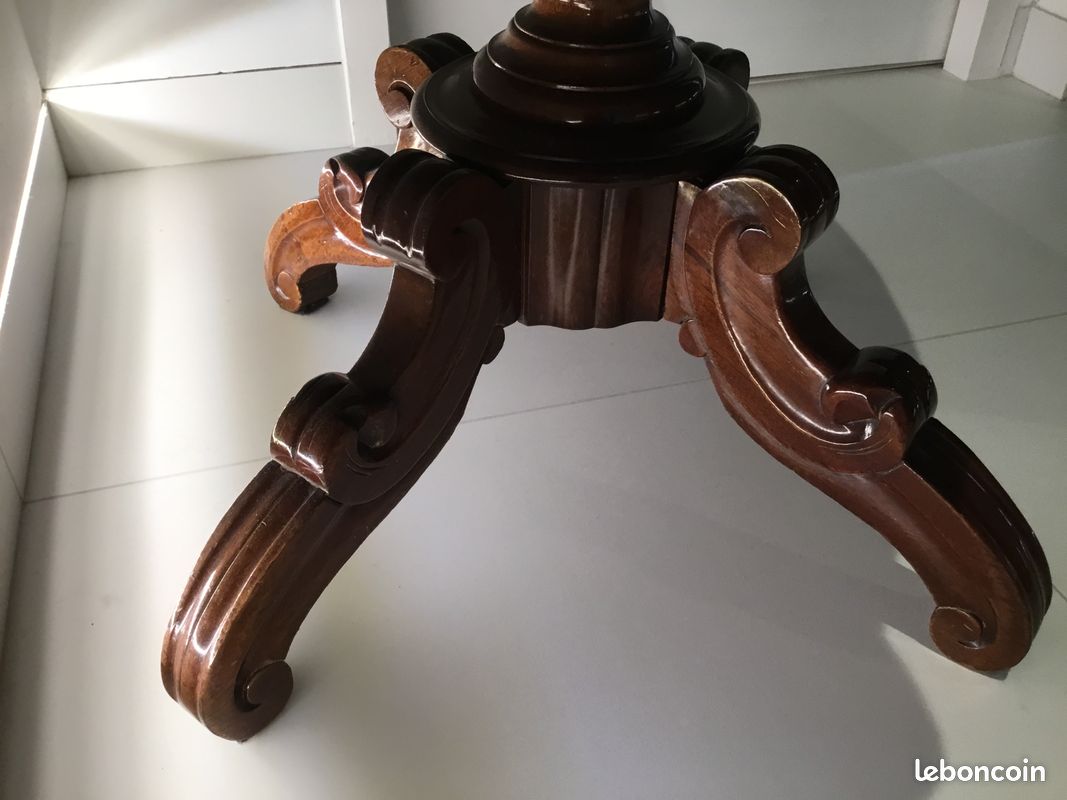 Table guéridon violon Louis Philippe (image 5)