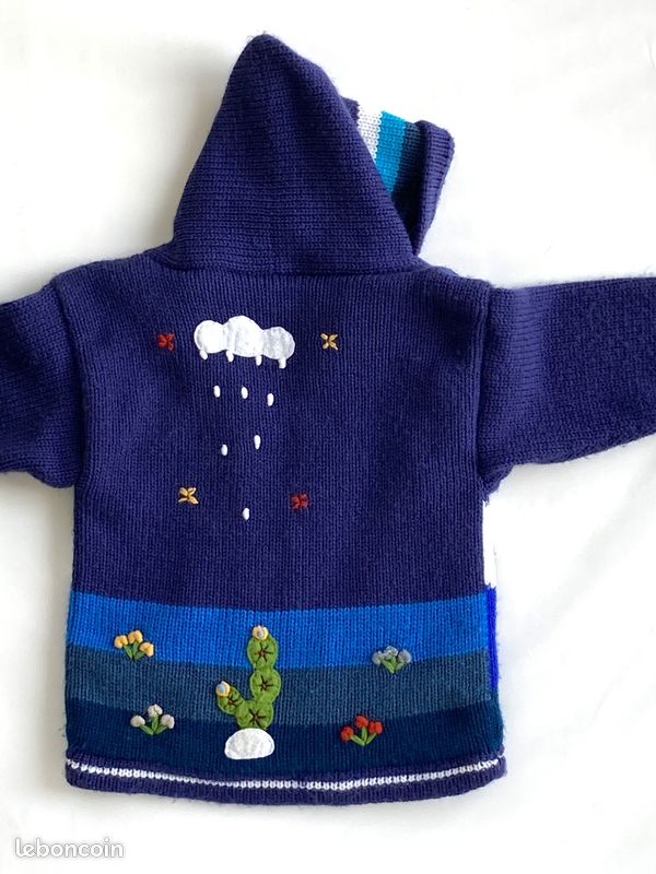 Manteau enfant en laine (image 3)