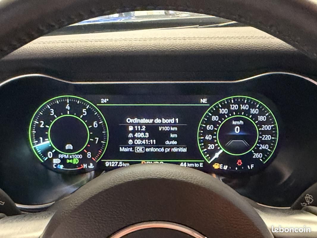 Ford Mustang GT 5.0 V8 450ch MALUS PAYE  9127KM (image 12)