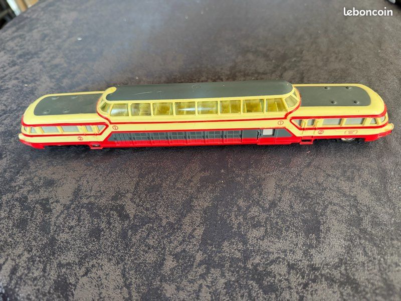 Train locomotive Jouef ho Autorail rouge SNCF (image 7)