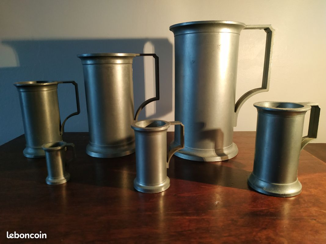 Lot de 6 pots (image 1)