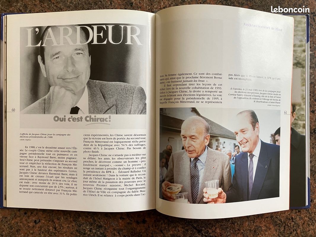 2 livres de Gaulle & Les Chirac (image 6)
