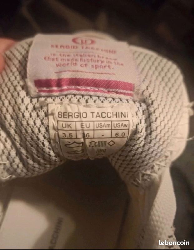 🔥 Superbes Baskets Sergio Tacchini tt Cuir p 36 Tbe (image 6)