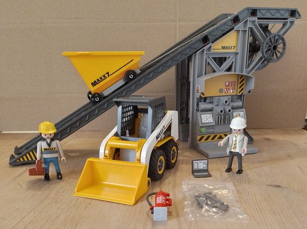 Playmobil - 4041 - Jeu de construction - Convoyeur avec pelleteuse :  : Jeux et Jouets