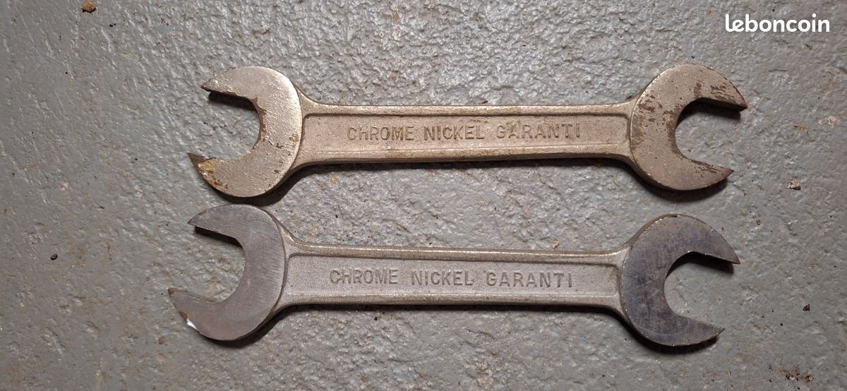 Clé plate à fourche double SAM AUTO taille 19 et 21mm (image 3)