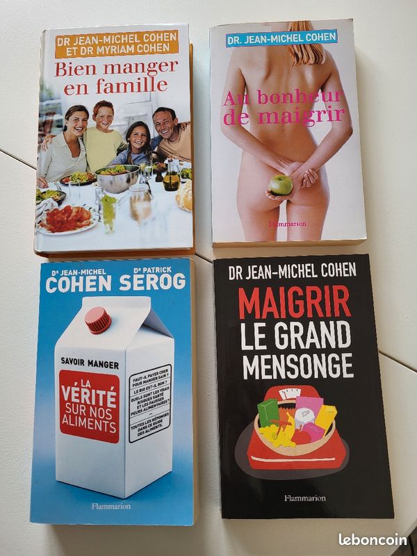 Lot de 4 livres de Jean Michel Cohen (image 1)