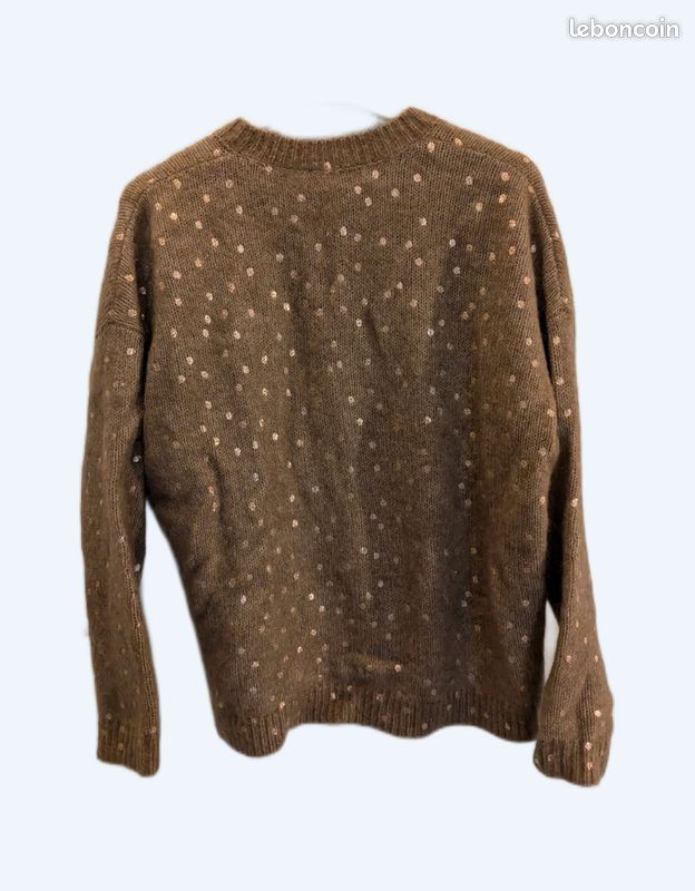 Pull Ludivine Sezane, laine kid Mohair, sold out taille S (image 3)