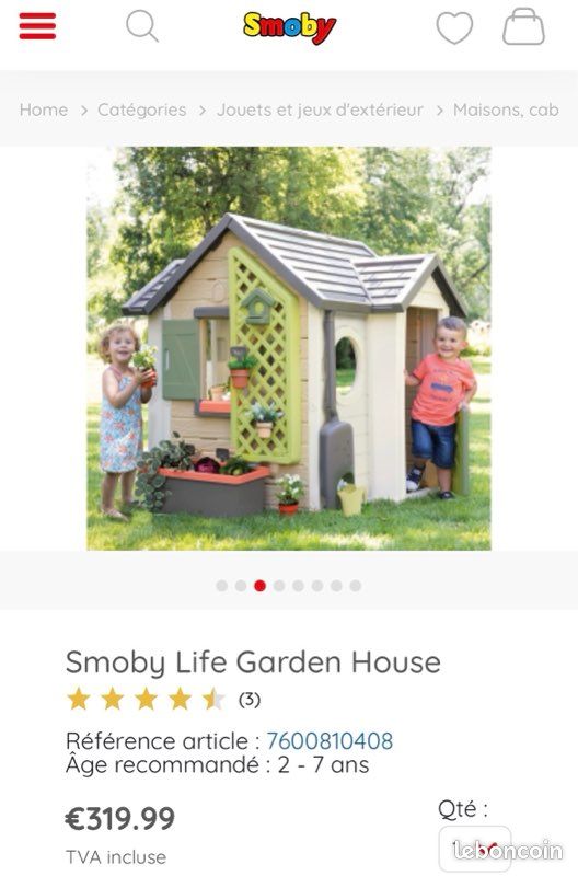 Cabane jardin smoby (image 3)