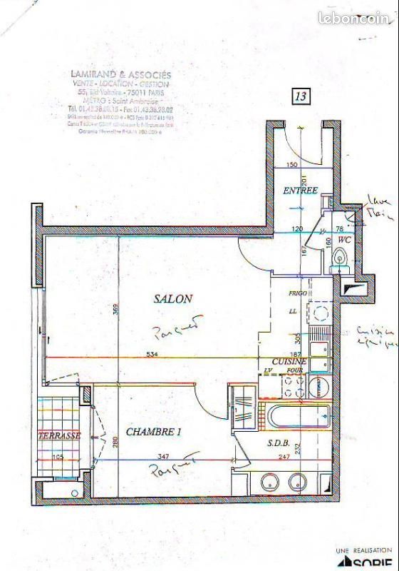 Appartement 2 pièces 49 m² · à Boulogne-Billancourt · 49 m² · 1 400 €/mois