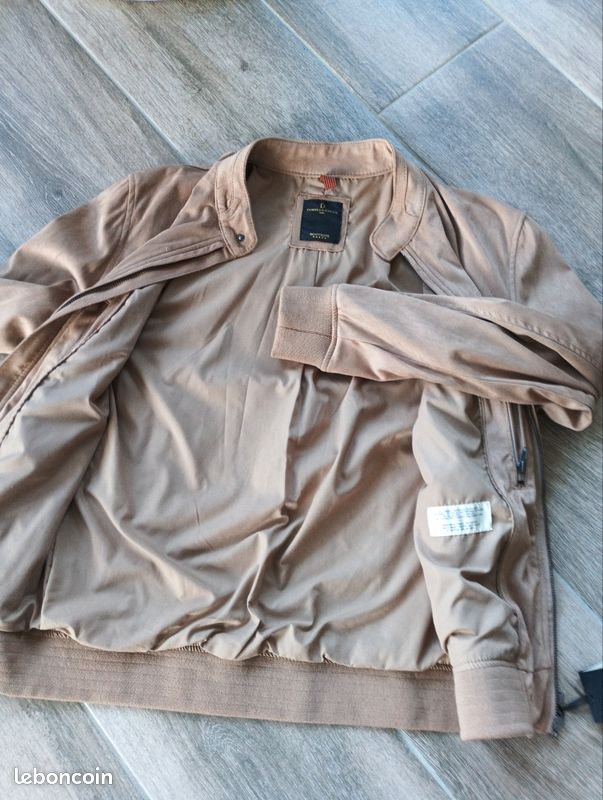 Blouson Homme Dolce & Gabbana MA-1 Blanc - Taille 48 - NEUF Avec étiquettes Authentique