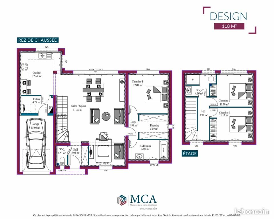 Maison 5 pièces 118 m² - Tosse 40230 (image principale 6)