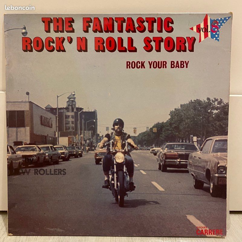33 Tours - The fantastic rock’n roll story - Rock your baby Vol.8 (image 1)