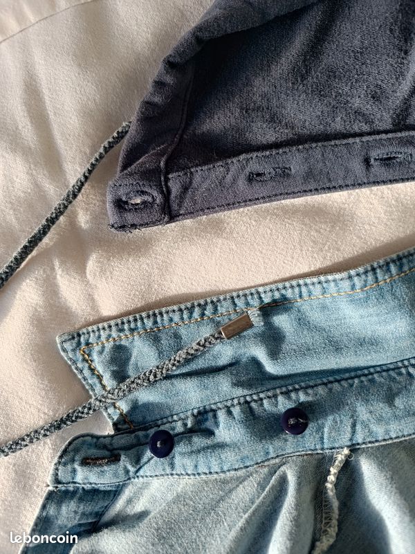 Chemise jean délavé (image 6)