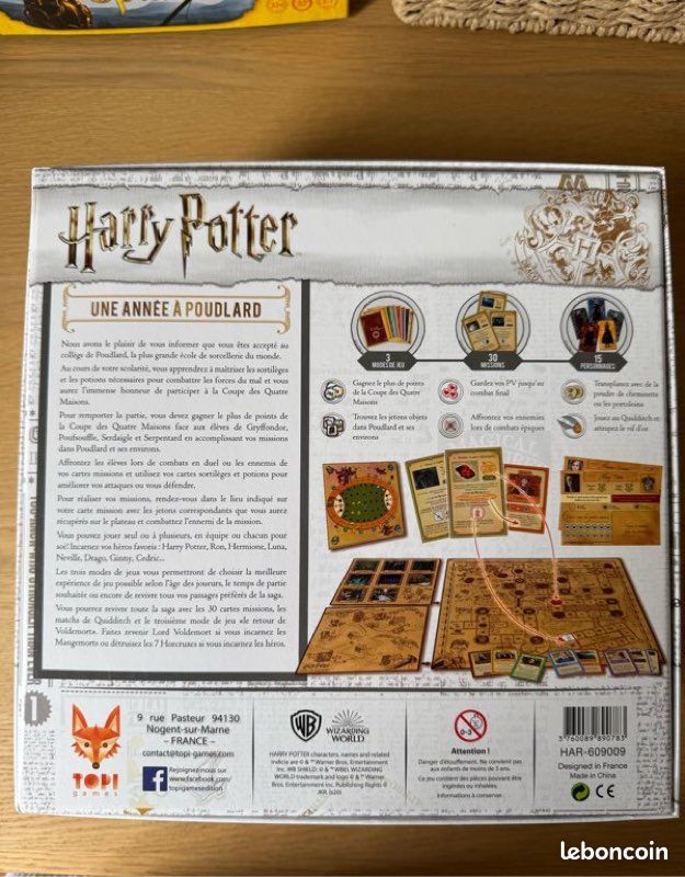 Jeu Harry Potter – Une Année à Poudlard (image 2)