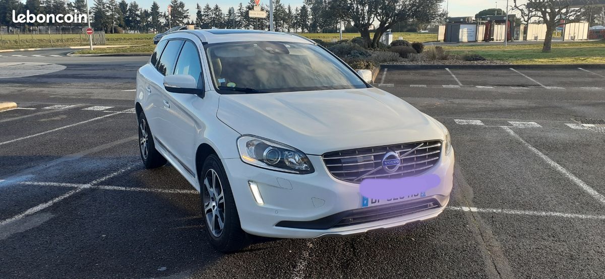 Volvo xc60 d4 181 cv - bva8 - 138000 kms - xenium - 2014 - toit pano - attelage - tbe (image 1)