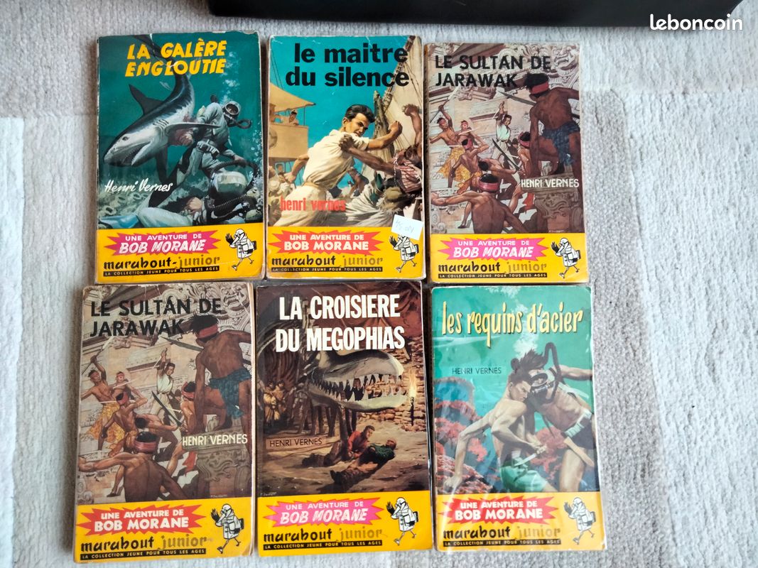 Lot Bob Morane 13 marabout Junior (image 1)