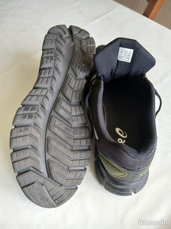 ASICS Homme Gel-Quantum Lyte II Sneaker Noir/Citron vert