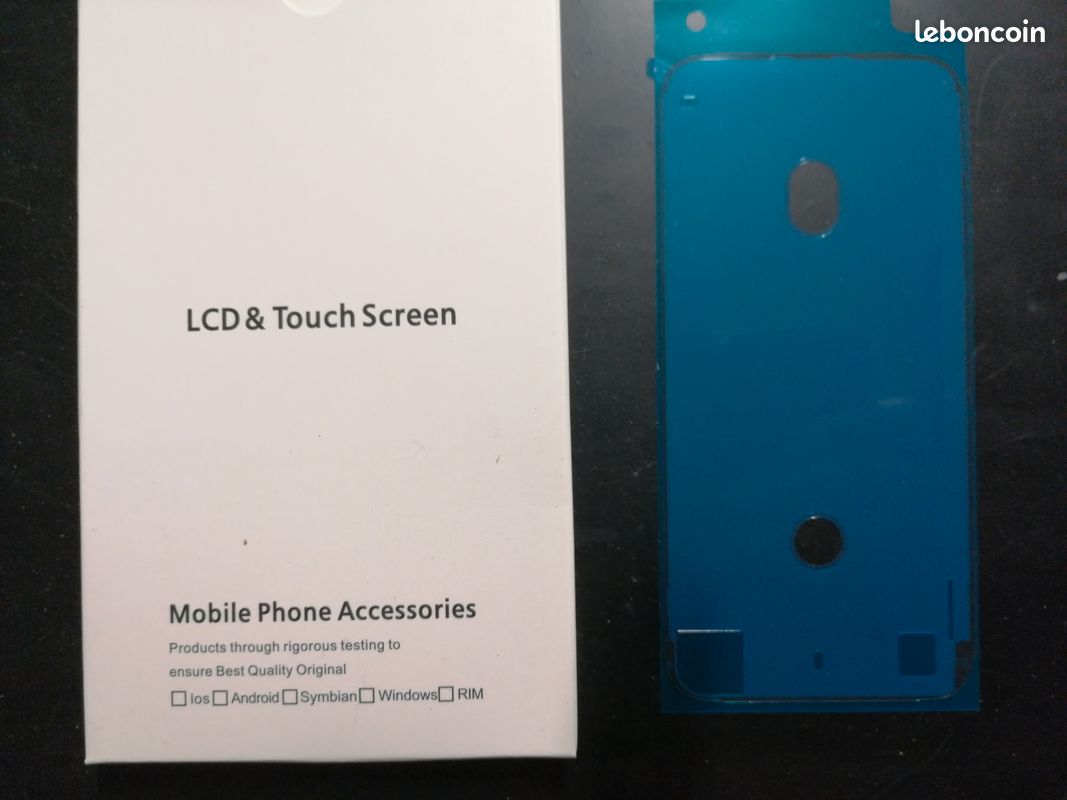 2 écrans iphone 8 blanc (image 3)