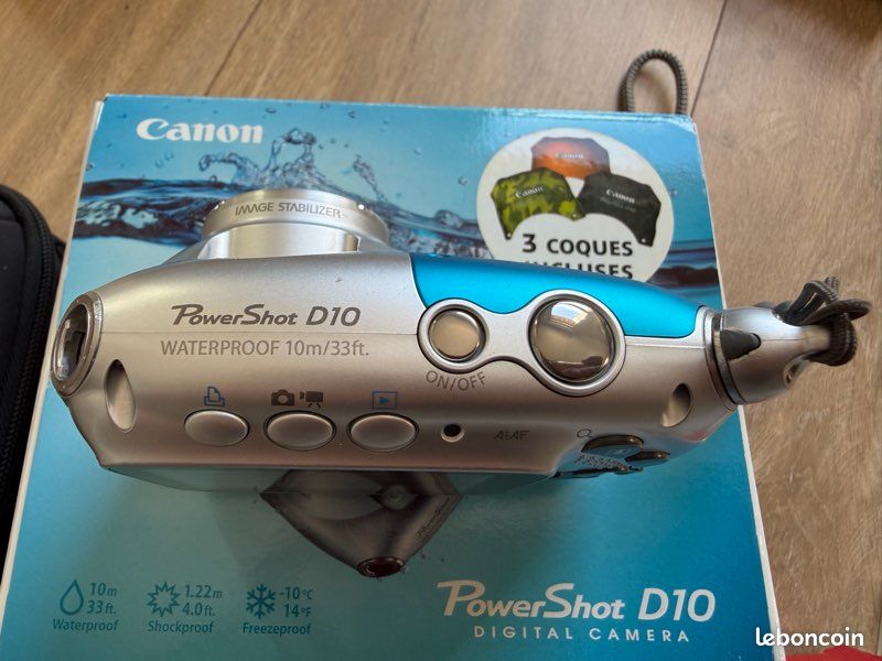 Appareil Photo Numérique CANON PowerShot D10 WaterProof (image 4)