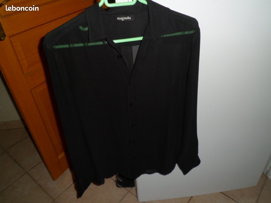 Chemise noir (image 1)
