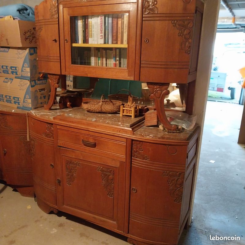 Buffet avec dessus marbre (image 1)