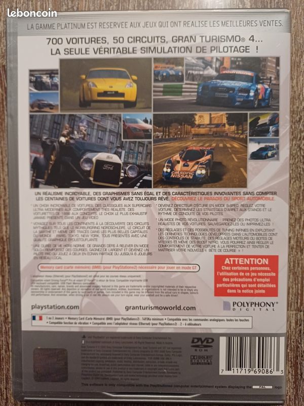 Gran Turismo 4 - Édition Limitée PS2 (Version Japonaise