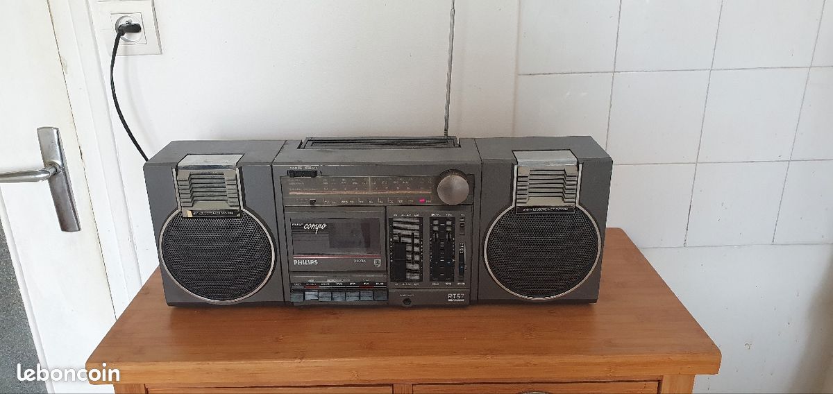 Radio lecteur de cassettes Philips (image 1)