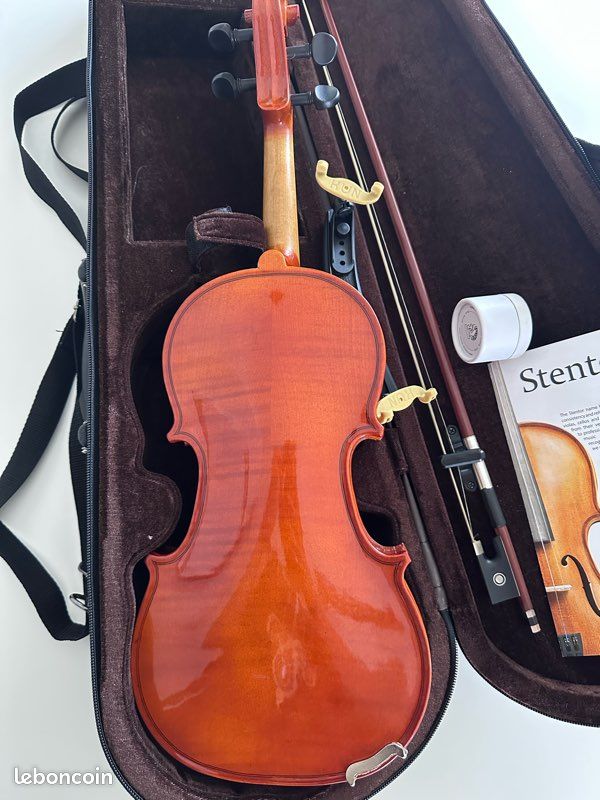 Violon Jouet Pour Enfant – Cordes Ajustables – Archet Et Colophane Inclus – ABS Résistant – Ton Réaliste – Dès 3 Ans – Éveil Musical – Cadeau