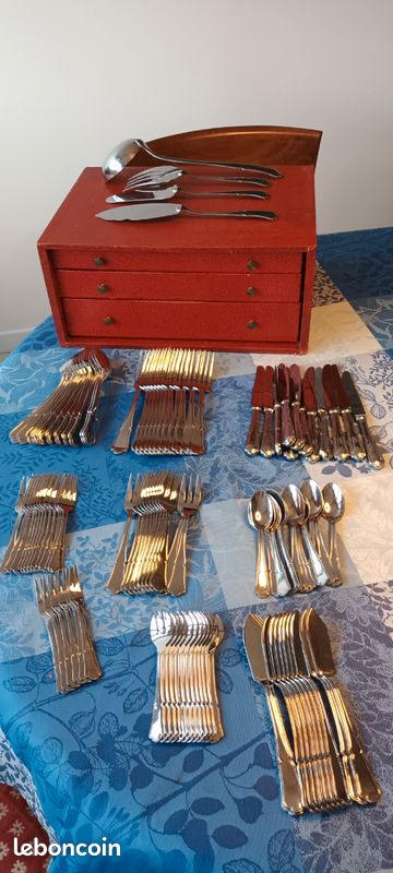 Ménagère inox 118 pièces (image 1)