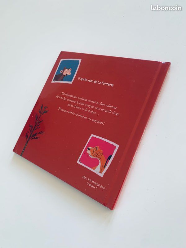 Livre : ´Le singe et le léopard’ - Hachette - neuf (sous blister) (image 2)