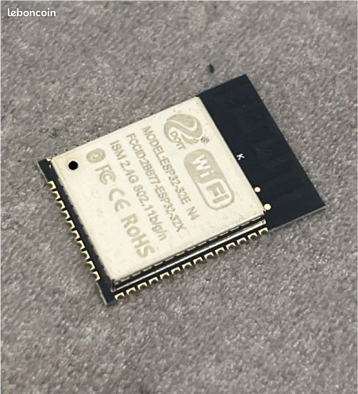 Puce ESP32-32E N4 authentique (image 1)