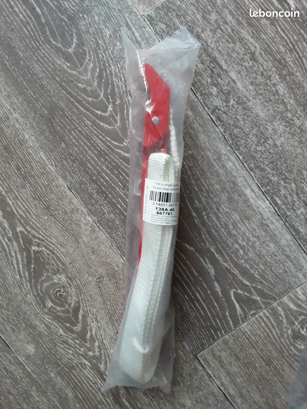 Clé à Sangle Nylon Facom 138A.30 – Outillage Pro, Prise Ferme Et Réglable