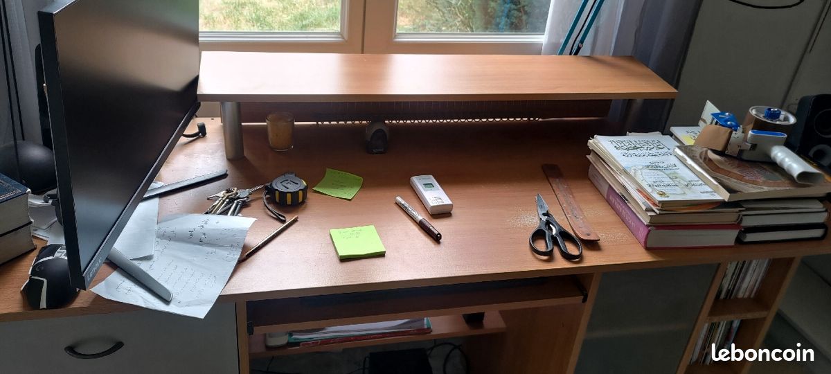 Bureau effet bois Conforama (image 4)