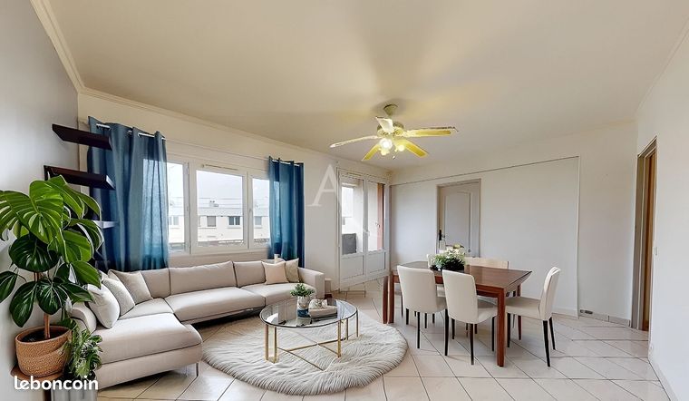 Appartement 3 pièces 57 m²