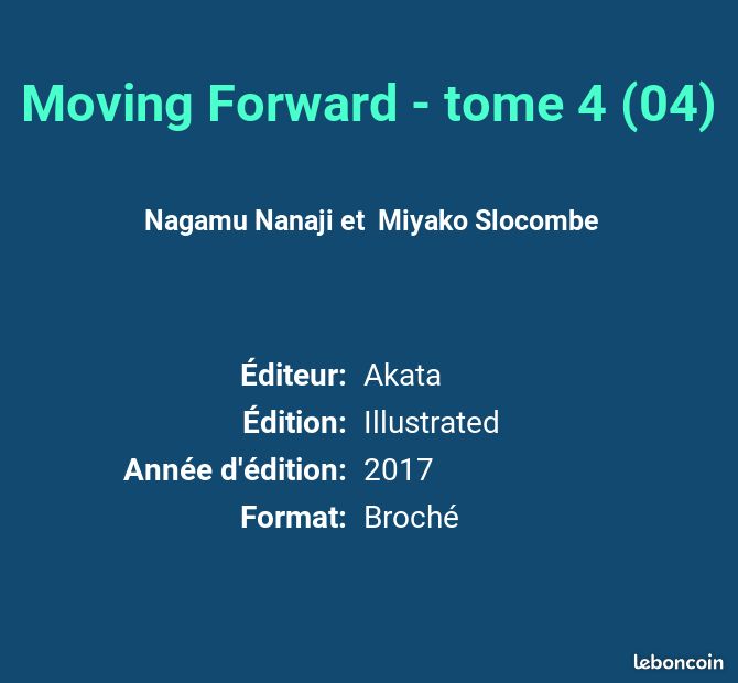 Moving Forward - tome 4 (04) - Nagamu Nanaji et Miyako Slocombe (image 2)