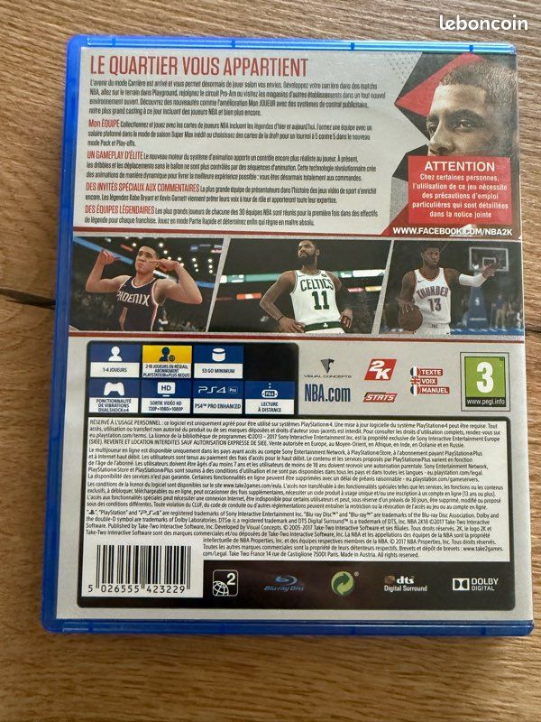 Nba 2k18 ps4 (image 2)