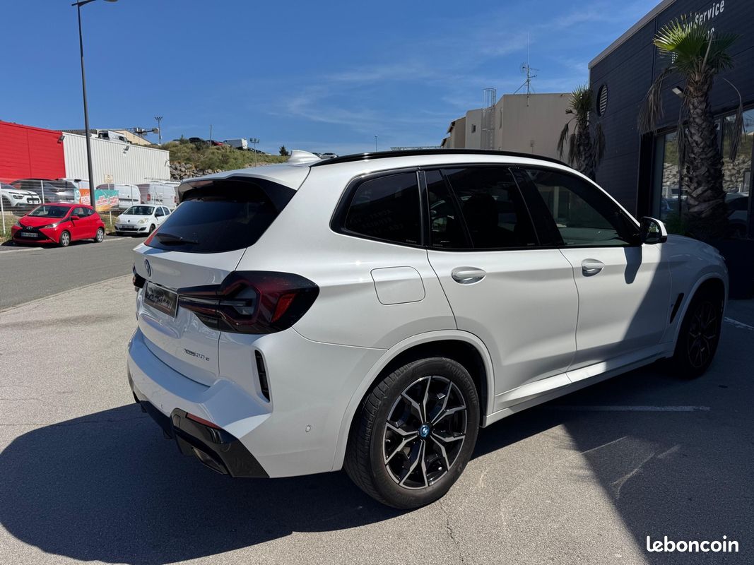 BMW X3 xDrive 30e M Sport LOA 497,32 Euros / Mois Garantie BMW France 07/2027 30 e MSport M-Sport (image 5)