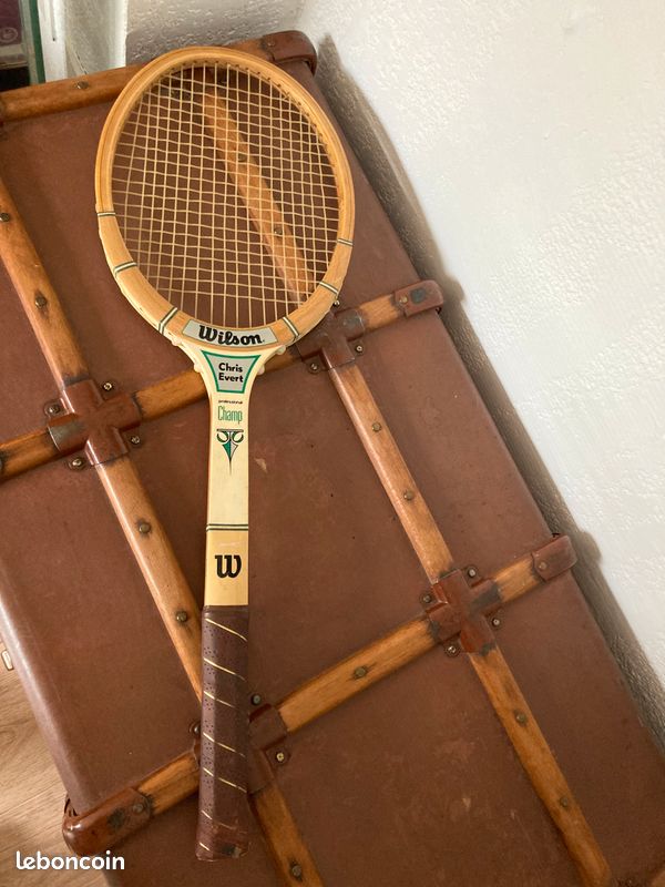 Raquette de tennis personnelle vintage Wilson Chris Evert Raquette de tennis personnelle vintage Wilson Chris Evert