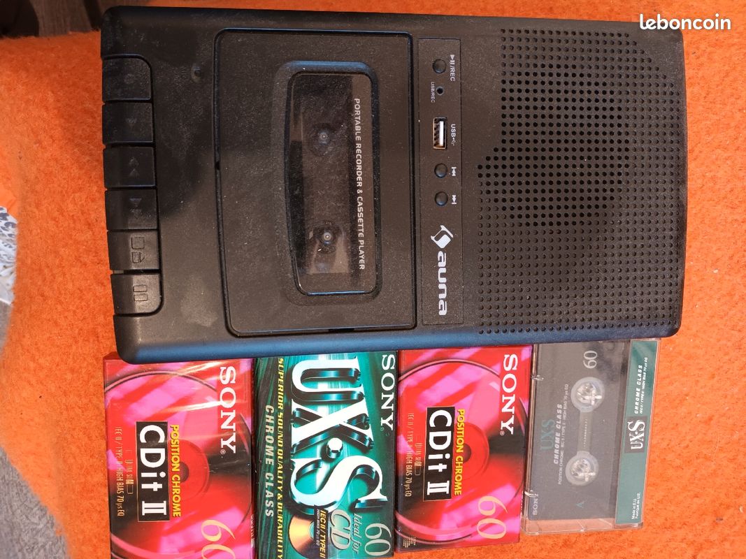 Magnetophone à cassette (image 1)