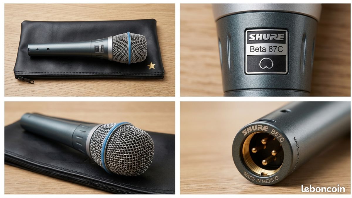 Micro shure bêta 87c (image 1)