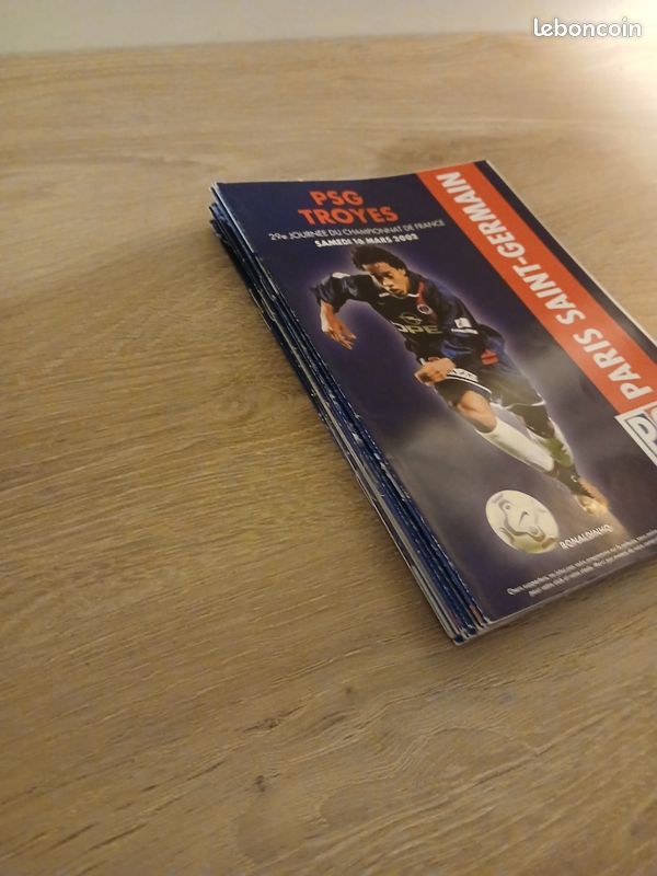 Programmes PSG 2004 2005 Paris Saint Germain Collection Lot De