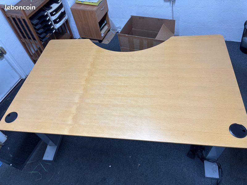 Bureau professionnel électrique 160 x 100 cm (image 2)