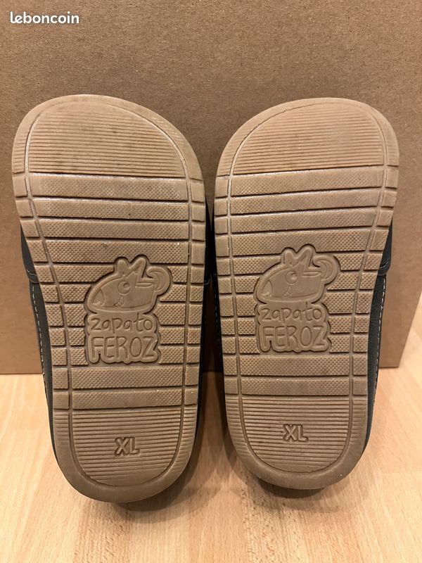 Chaussures enfants barefoot cuir (image 5)