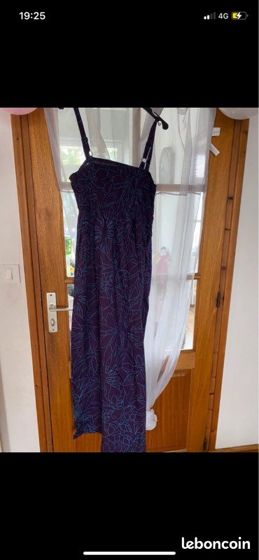 Robe femme mauve (40) (image 2)