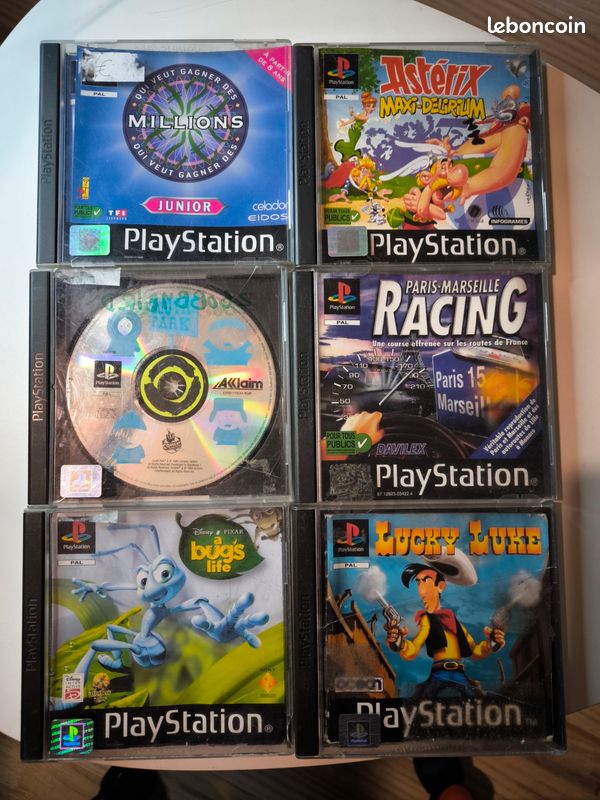 LOT DE 10 jeux ps1 complet EUR 1,00 - PicClick FR
