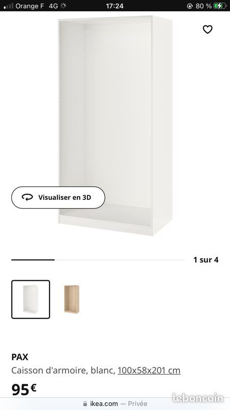 Penderie/ Armoire PAX IKEA (image 3)