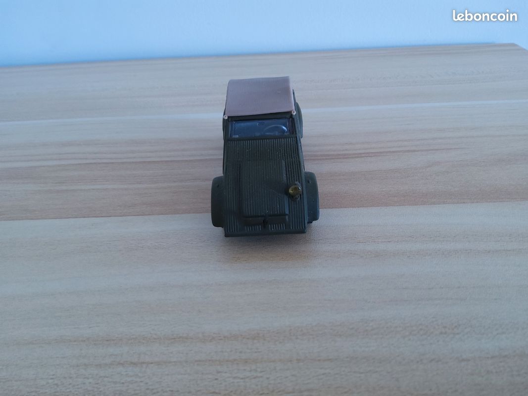 Miniature Norev Ligne Noire 1/43 - Citroën 2CV Pick-up Prototype 1939, Kaki